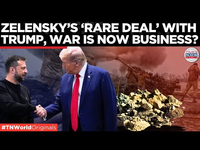 Zelenskyy ready for ‘Deal’ with Trump for Rare Earth Minerals, seek US Security| Times Now World