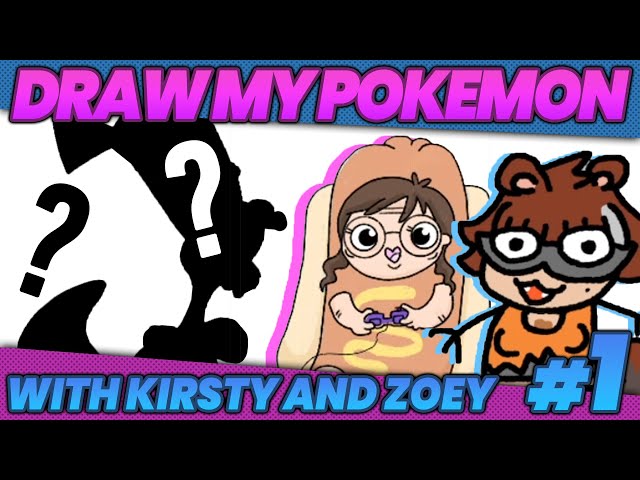 Kirsty draws Pokémon but with Zoey's bad descriptions