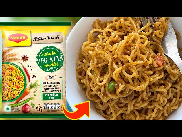 Maggi atta noodles recipe | Instant snacks recipe | maggi kaise banaen | veg atta maggi recipe