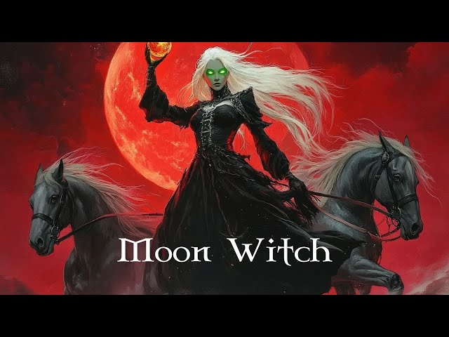 Witch's Music Journey Under Blood Moon ✨ Immerse Yourself in the Mysterious Witch Atmosphere