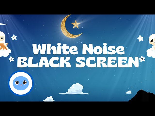 White Noise with Black Screen | Sleep music and nature sound | 9:45 Hours