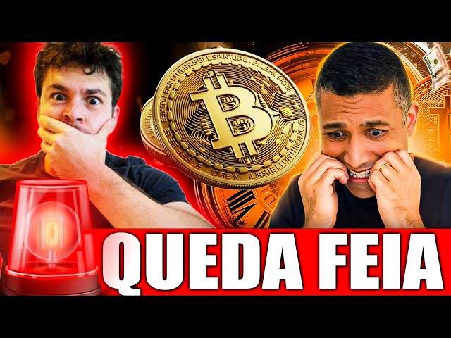 URGENTE! BITCOIN E CRIPTOMOEDAS POR UM FIO PARA DESABAR MAIS! RUNE COLAPSOU!