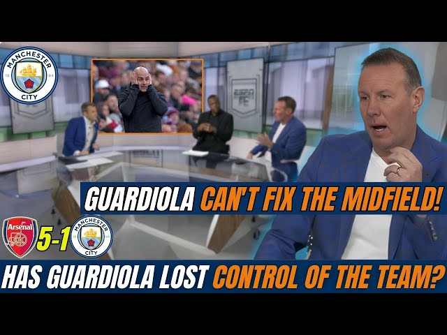 🚨Arsenal vs. Man City FULL REACTION | IS IT OVER FOR GUARDIOLA AT MAN CITY? WHAT IS HAPPENING?