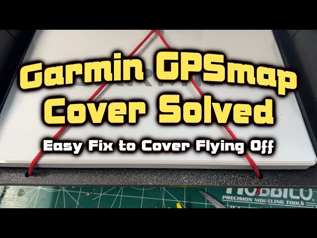 Garmin GPSmap Cover Secured Easily