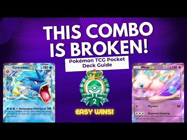 Gyarados EX is the META - Pokémon TCG Pocket Deck Guide