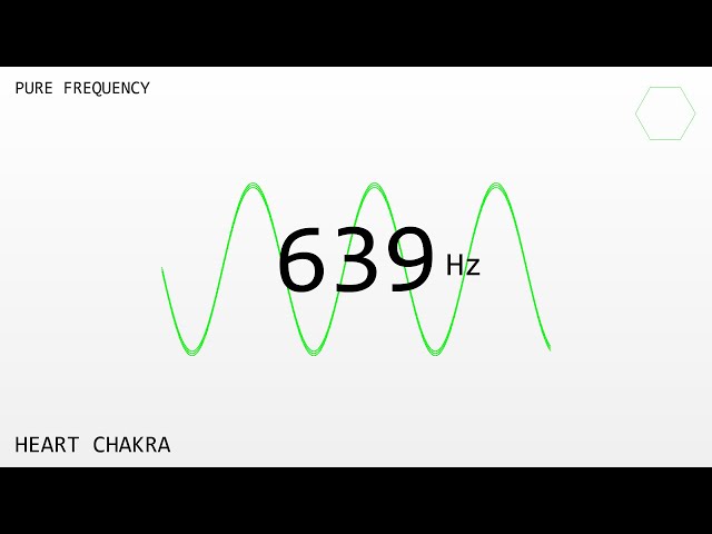 Pure Frequency - 639Hz Heart Chakra Tone (Black Screen, No Music)