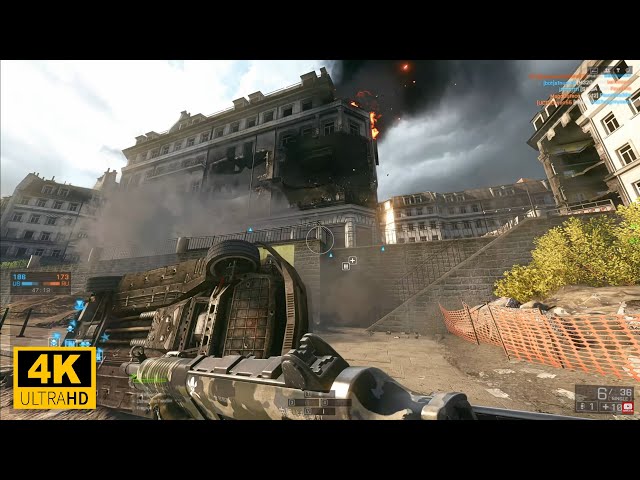 Battlefield 4 | Cheeky Shotgun Run on Metro [4K 60FPS] PC 2024