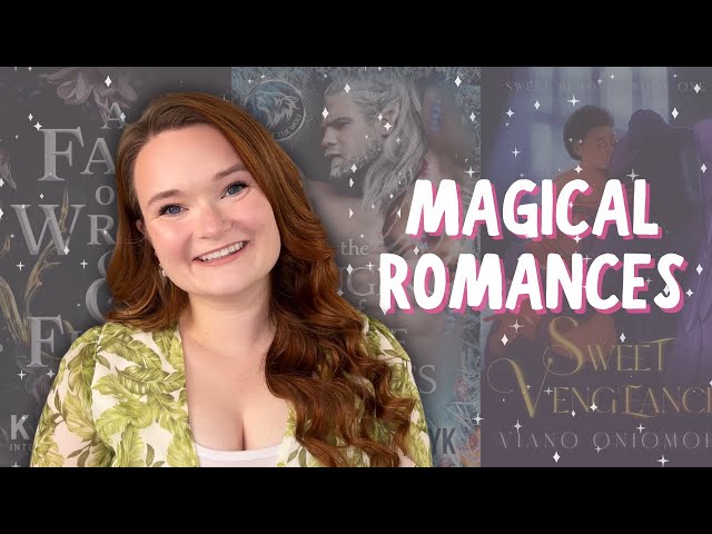 romance books with magic!! ✨