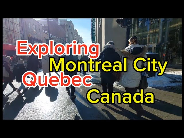 Explore the city of Montreal #canada #snow #cheerfultvofficial #winter #buhayofw #montreal #quebec