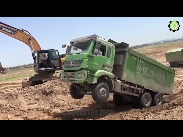 Extremely Dangerous Idiots Truck and heavy machinery monster equipment P9