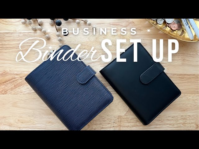 2025 Business Binders | Budget Binder Setup (Pt. 1)