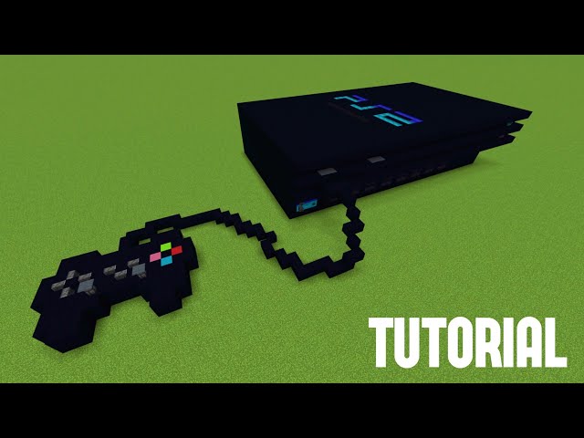 Minecraft Tutorial: How To Make A Controller (PS2)