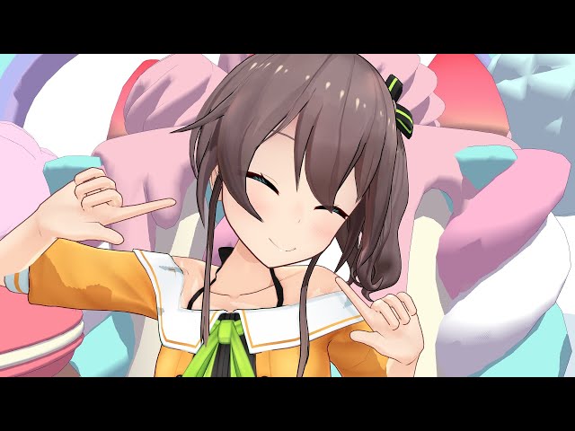 【VR180】夏色まつり「キワメテカワイイ」Shorts【MMDホロライブ】@NatsuiroMatsuri