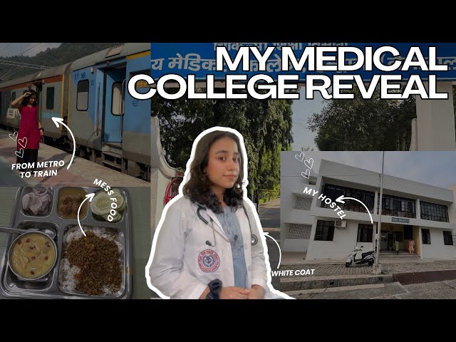 My Medical College REVEAL Video 🏥 NEET 2024 🩺 MBBS