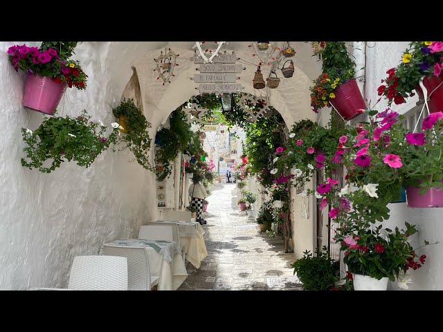 🇮🇹🏘️ Ostuni, Brindisi, Puglia, Italia VR 360° [4K]