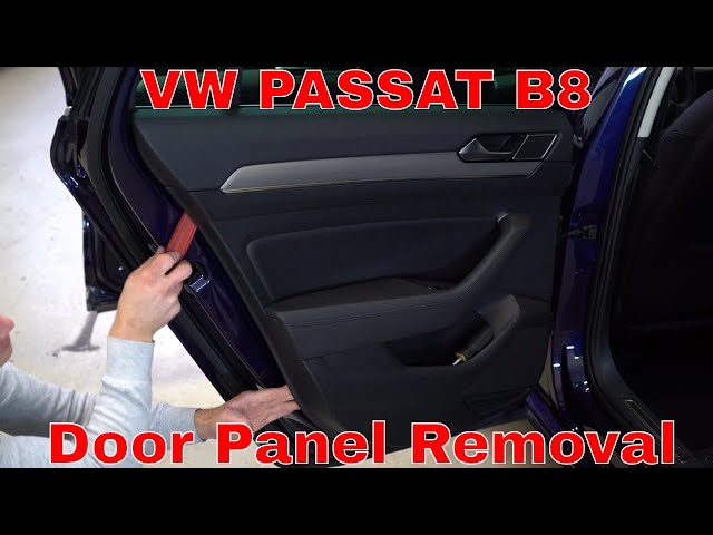 VW Passat B8 Door panel remove