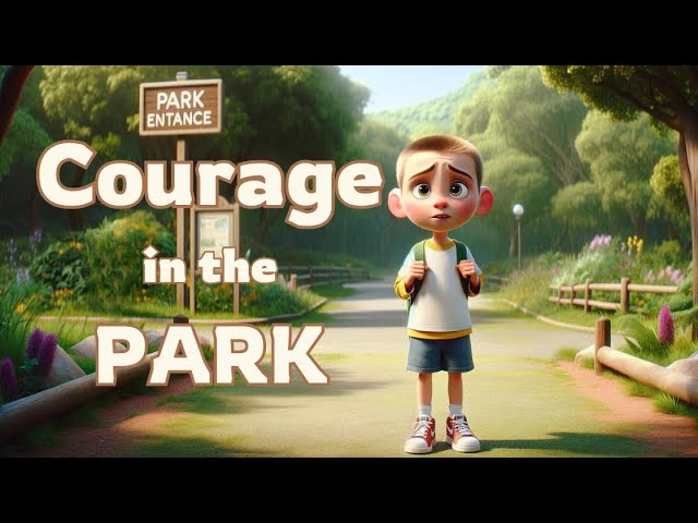 Courage in the Park : Leo's Leap of Faith | Kids Story | Learning English | 4k