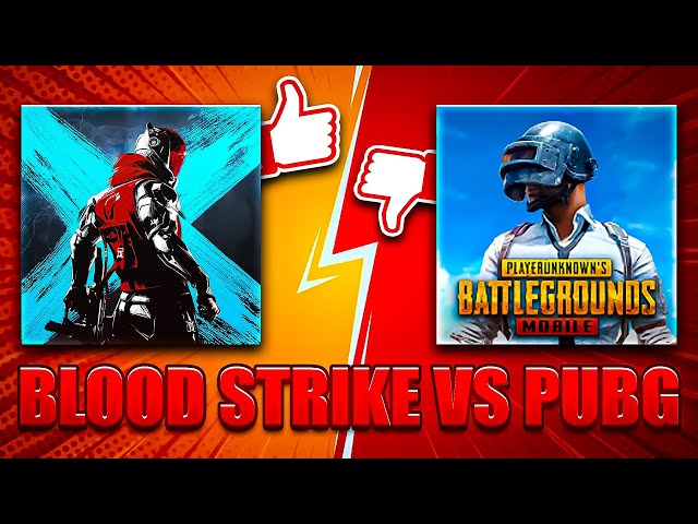 Is BLOOD STRIKE Really Better? | PUBG vs BLOOD STRIKE