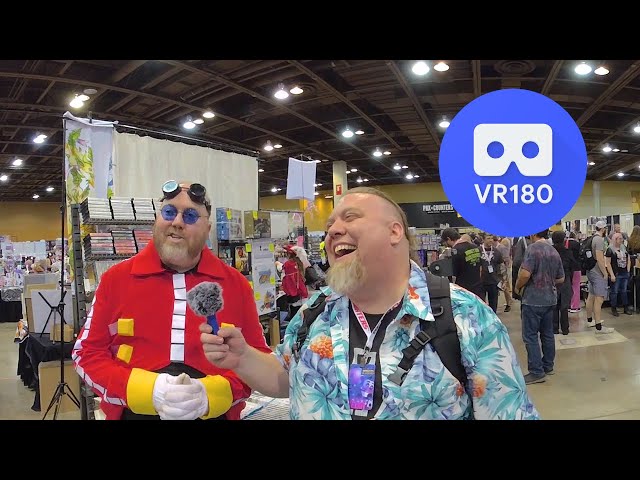 Interview with John Riggs at Game On Expo 2022 VR180 3D