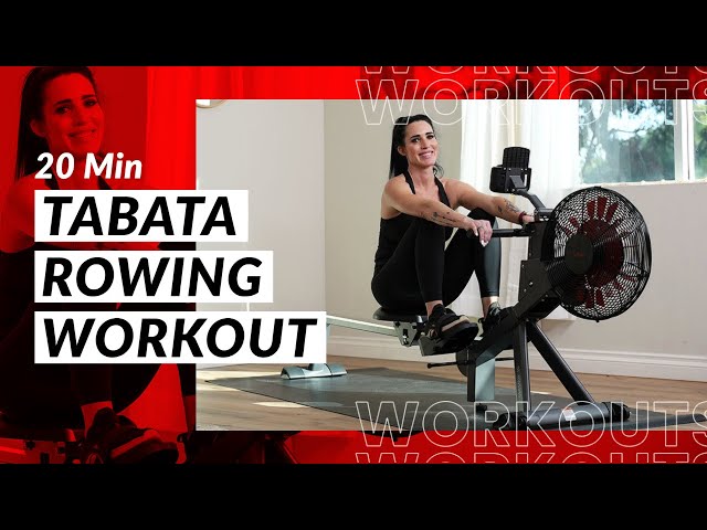 20 Minute Tabata Rowing Workout