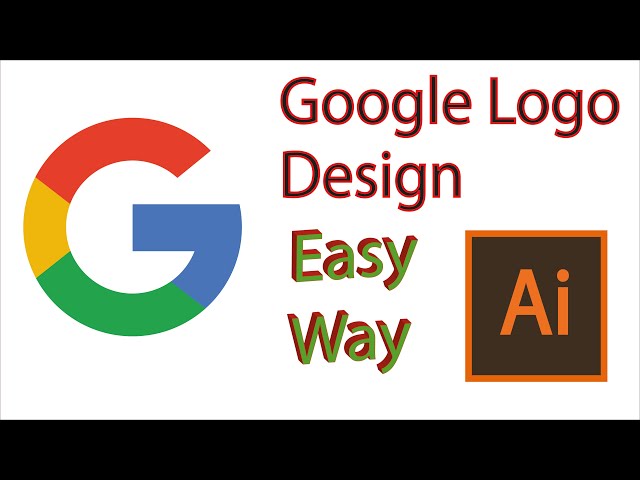 Google G Logo Design Illustrator | Google G Logo Make Illustrator | Google G Logo Create Illustrator