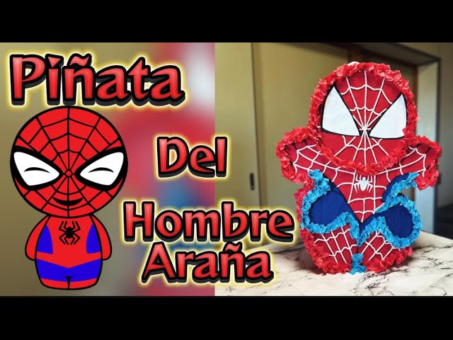 Como hacer la piñata del hombre Araña bebe #piñataspersonalizadas #hechoamano  #piñatascreativas