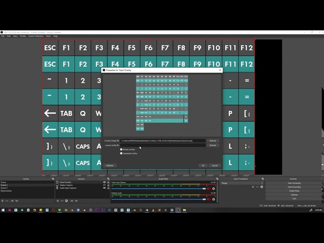 OBS STUDIO Input Overlay Tutorial