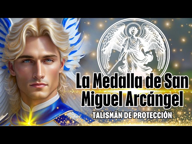 💌La Medalla de San Miguel arcángel llega justo a tiempo🛑 Talismán de Protección y Guía”