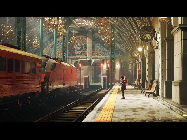 Victorian Train Station