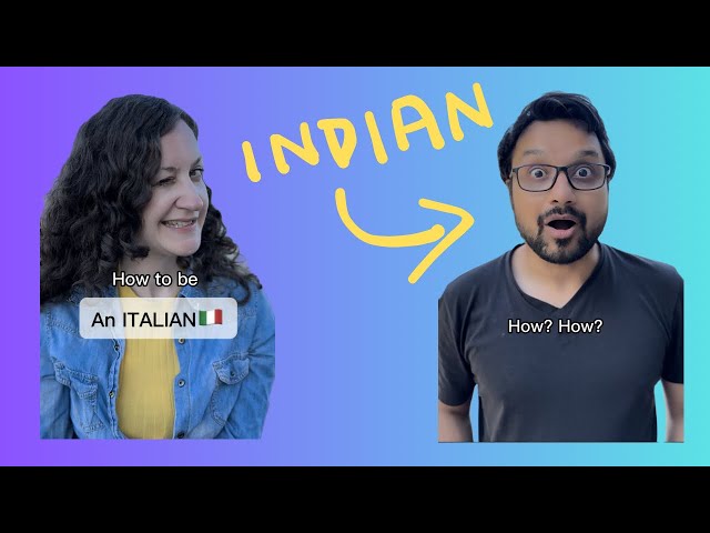 Italian wife didn't expect that her Indian husband would do this! 😅