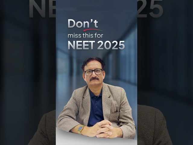 How to Revise Biology Effectively for NEET? | 1+4+7 Rule for Revision #shorts