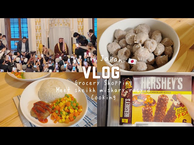 #9 Grocery Vlog 🥬 | First time meet Sheikh Mishary Rashid 🥺 | Cooking Vlog  | Make yummy Hambagu 🍔