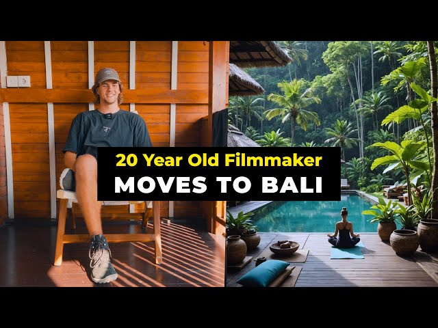 Why I Moved to Bali (as a young Filmmaker)