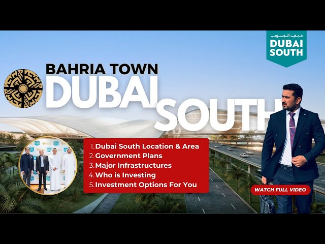 Facts of Bahria Town Dubai (BT Holdings) & Dubai South Investments | Locations, Competitor & ROI