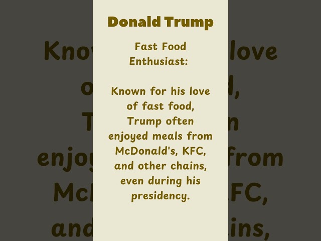 #English #LearnEnglish #SpeakEnglish ✨ Learn English with Fun Facts About Donald Trump!