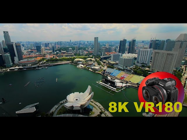 ON TOP OF THE WORLD a look at Singapore City high and low 8K/4K VR180 3D (Travel Videos/ASMR/Music)