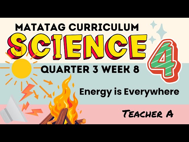 MATATAG SCIENCE 4 QUARTER 3 WEEK 8