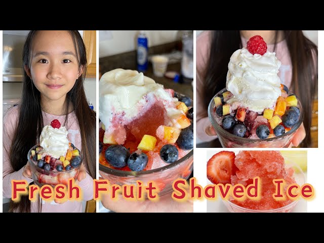 Homemade Shaved Ice is Perfect for Summer! / Janet and Kate