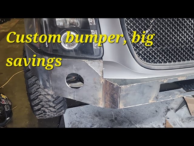 Custom homemade front bumper build! GMC Yukon, Chevrolet Tahoe or any vehicle.