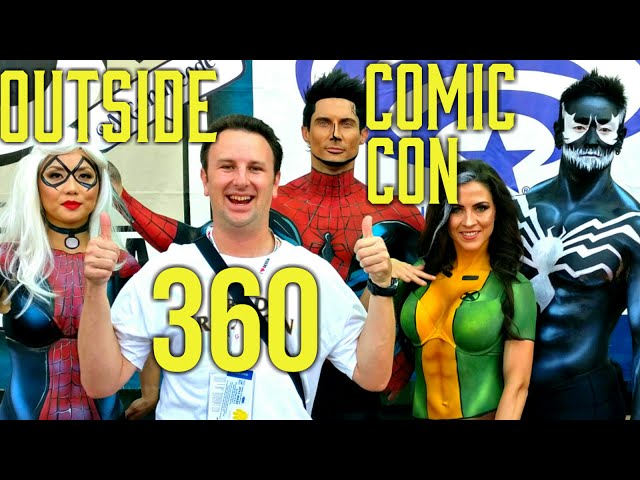 360° Video Outside San Diego Comic Con 2016