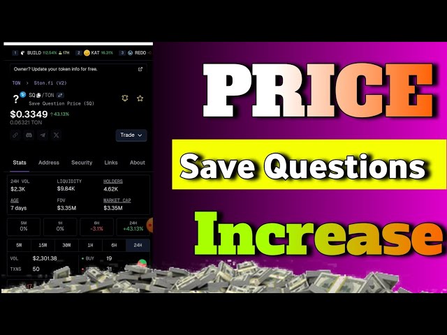 Save Questions Price || Save Questions trading || How to trade save Questions || Airdrop crypto