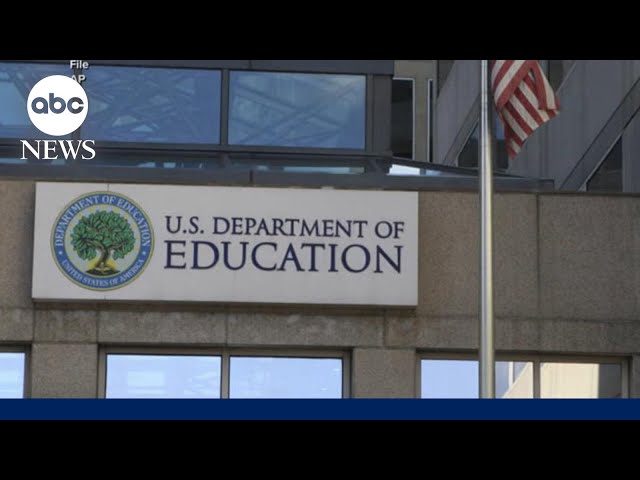 Democrats blocked from entering the Department of Education