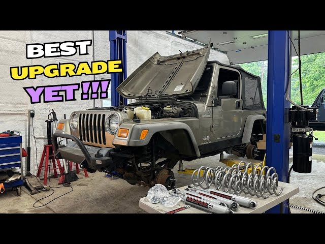 Budget Lift Kit Install | Jeep Wrangler TJ Build Pt. 5