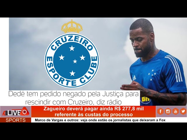 √ Cruzeiro I Dedé tem pedido negado pela Justiça I 29.01.2021