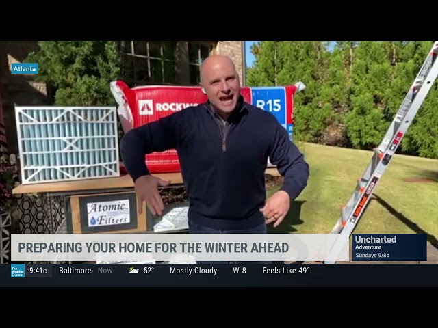 Preparing Your Home for Winter - Chip Wade on The Weather Channel - Segment 2