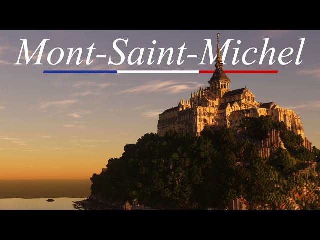 Mont-Saint-Michel | Minecraft Build The Earth