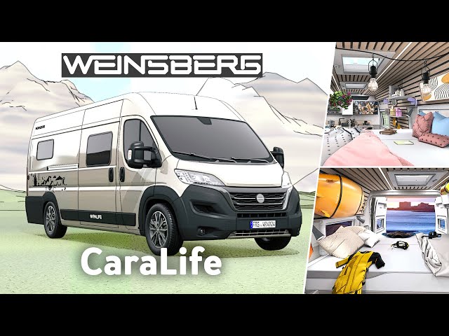 WEINSBERG CaraLife - The VanLife Camper with Individual Style!