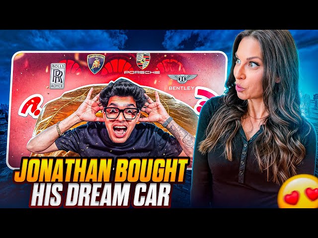 BellaFox Reacts Jonathan Gaming Buys his Dream Car 😲