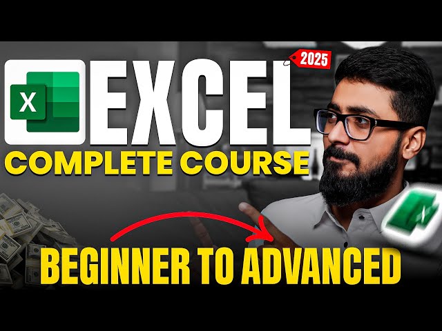 Advance Excel Tutorial For Beginners | Complete Microsoft Excel Full Course