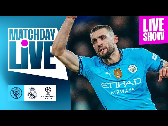 MATCHDAY LIVE! City face Real Madrid! | Champions League